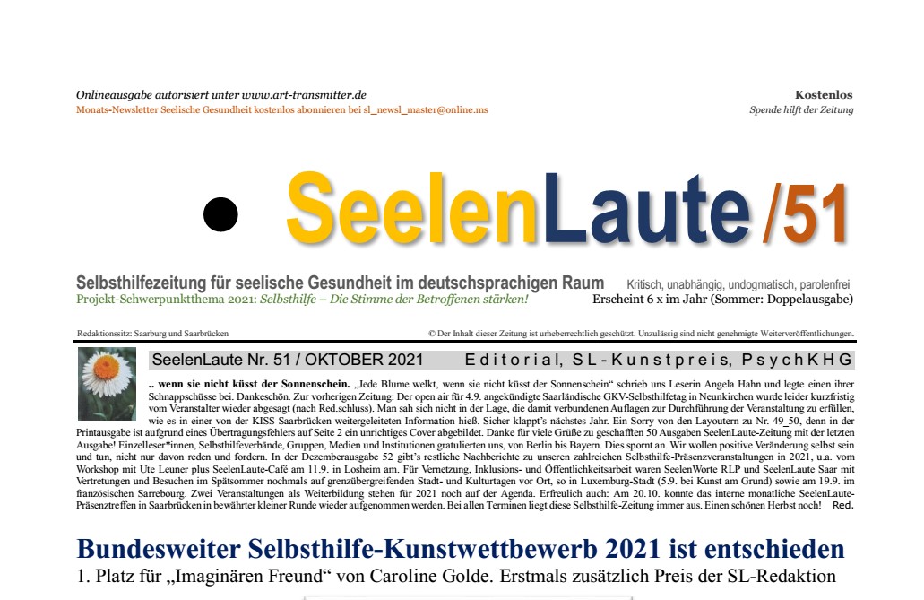 SeelenLaute-Zeitung 51 print & online